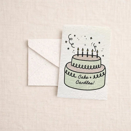 Cake & Candles Card