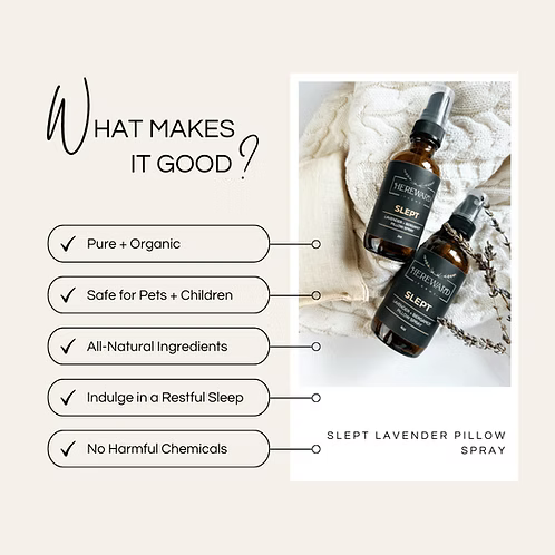 Slept Lavender Pillow Spray