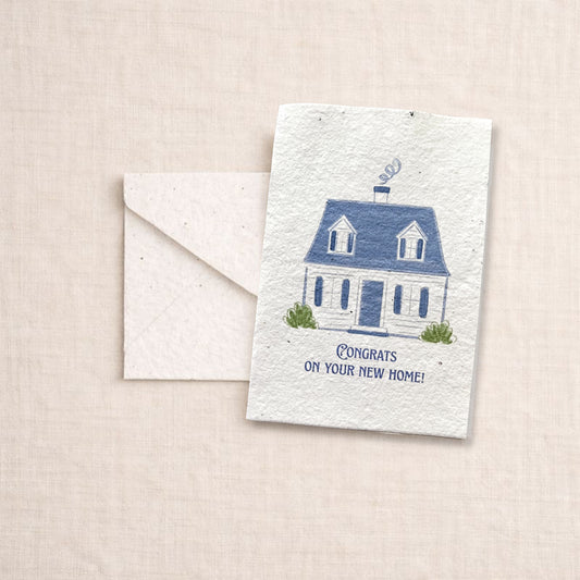 Congrats on your new home! (Plantable Seed)