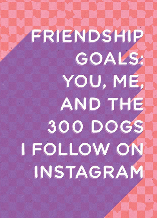 Friendship Goals Card