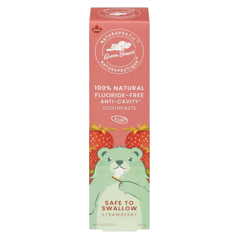Green Beaver Kids Strawberry Toothpaste