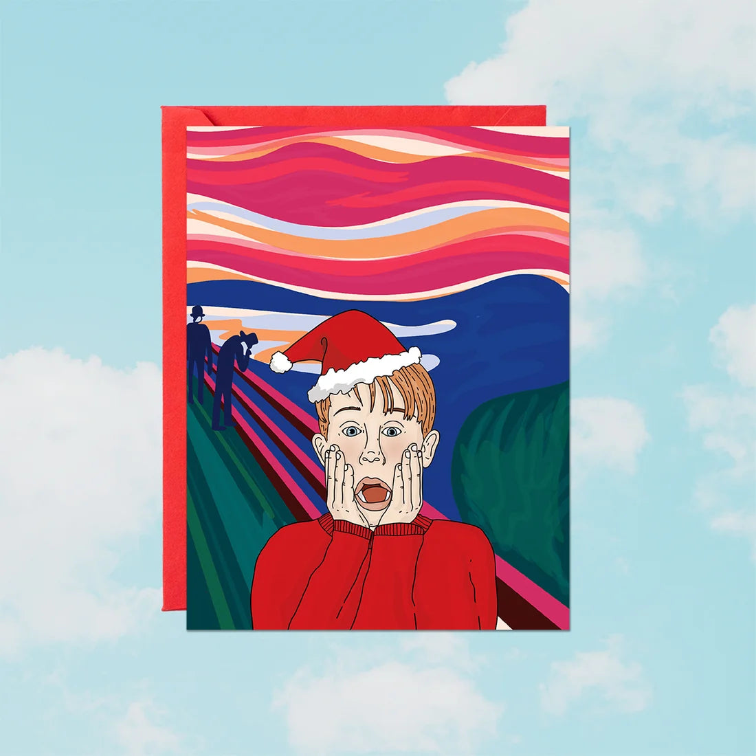 Kevin Home Alone Scream Card
