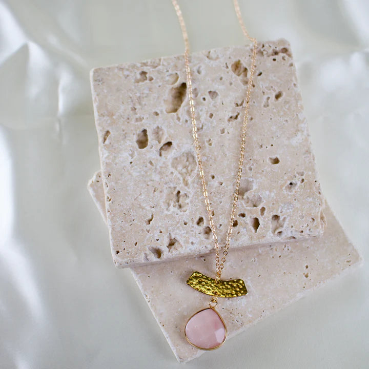 Margo Pink Aventurine Necklace