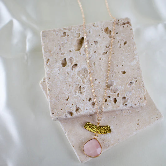 Margo Pink Aventurine Necklace
