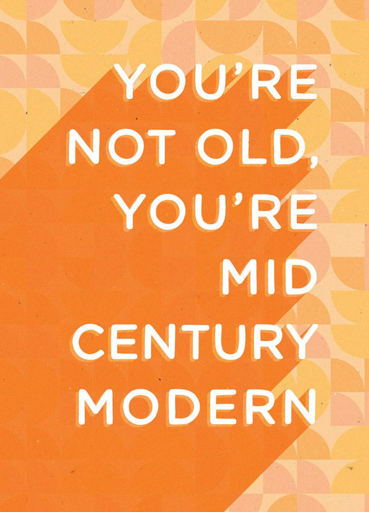 Mid Century Modern Card