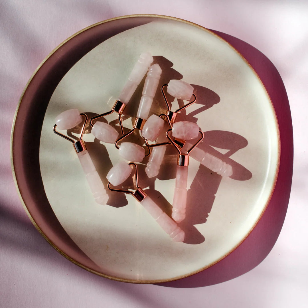 Mini Rose Quartz Facial Roller