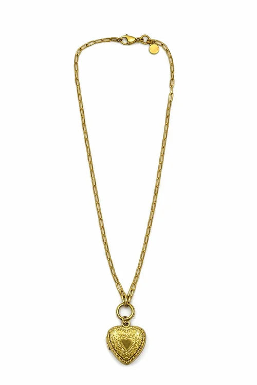 Open Your Heart Locket Necklace