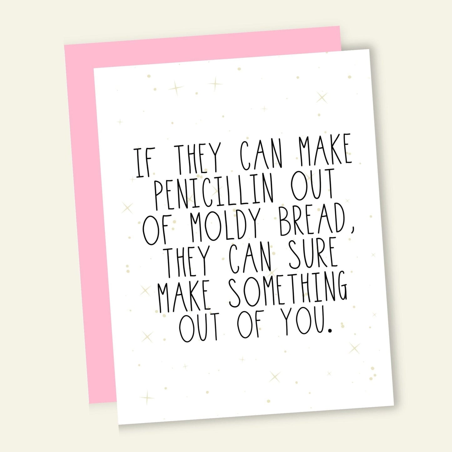 Penicillin Moldy Bread Card