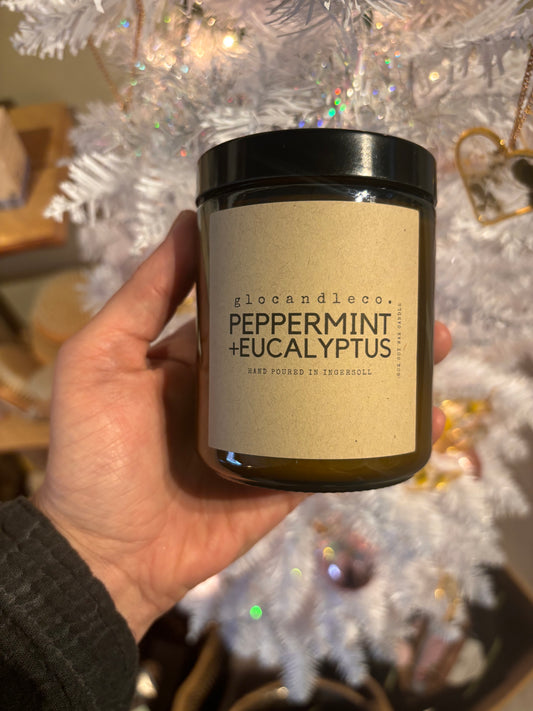 Peppermint + Eucalyptus Candle