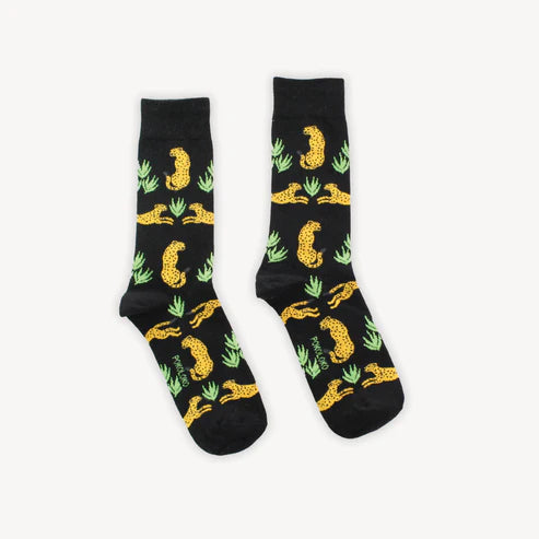 Pima Socks - Cheetah