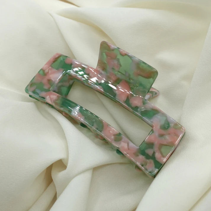 Aven Cellulose Acetate Hair Claw Clips