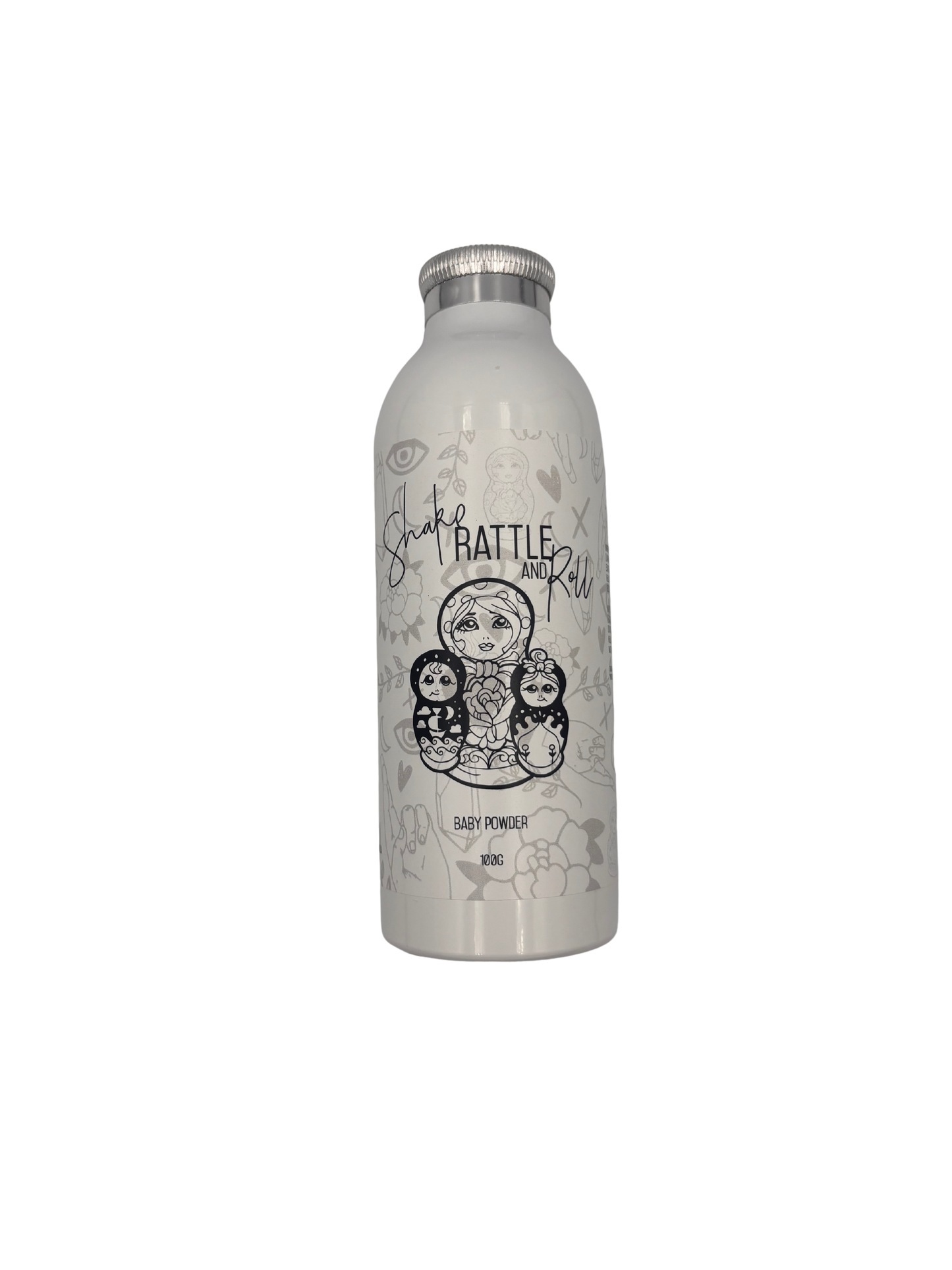 Shake Rattle and Roll Baby Powder