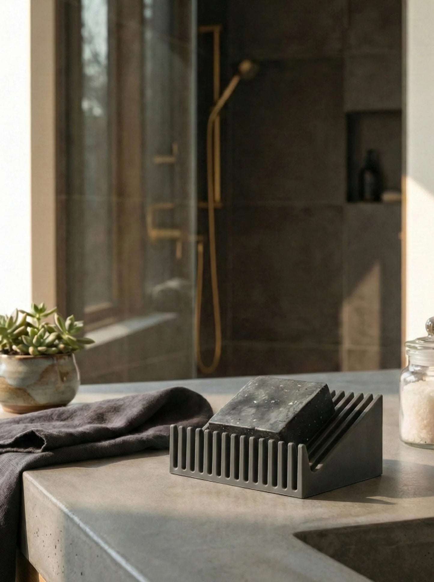 Soap Easel Charcoal Grey