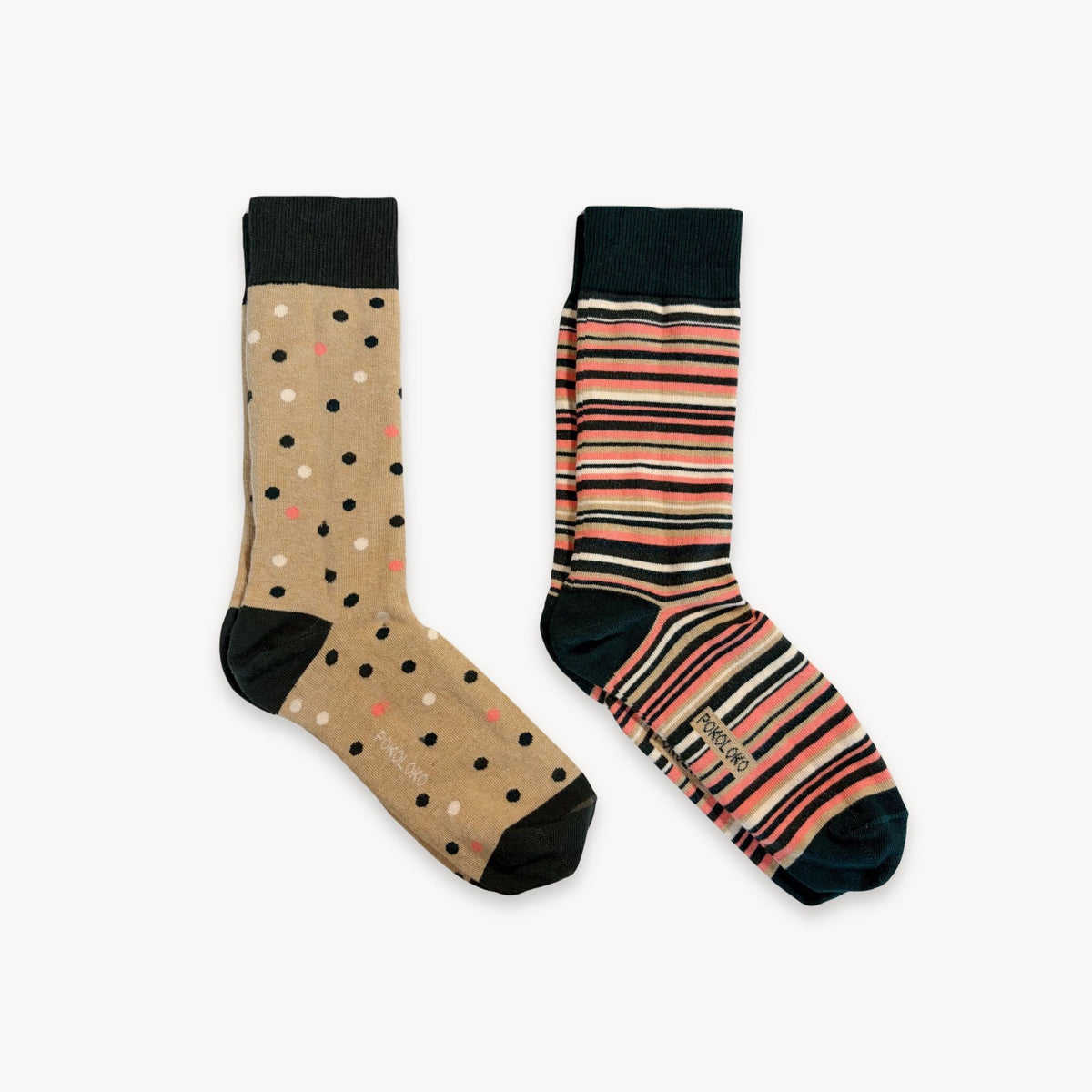Stripes & Dots Pima Socks