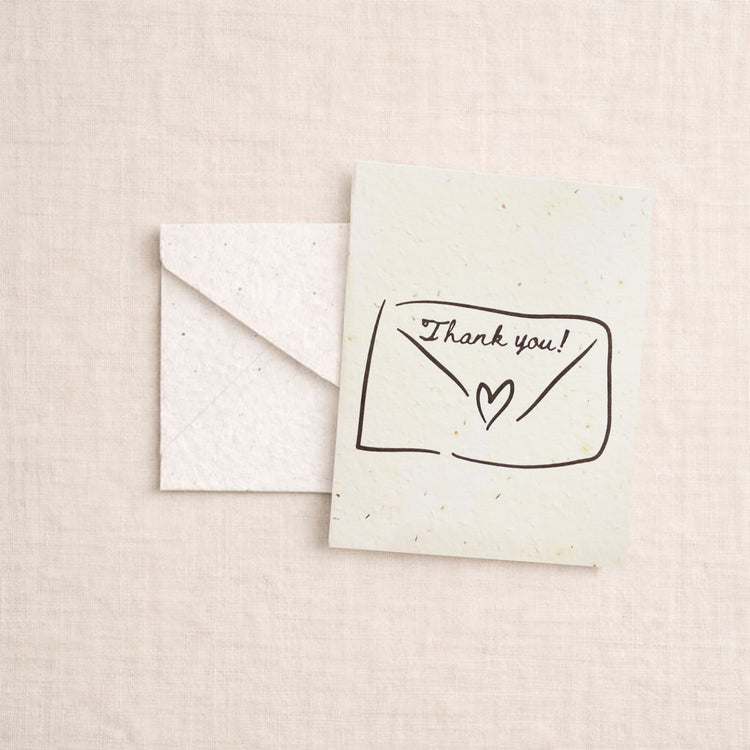 Thank You Plantable Seed Card