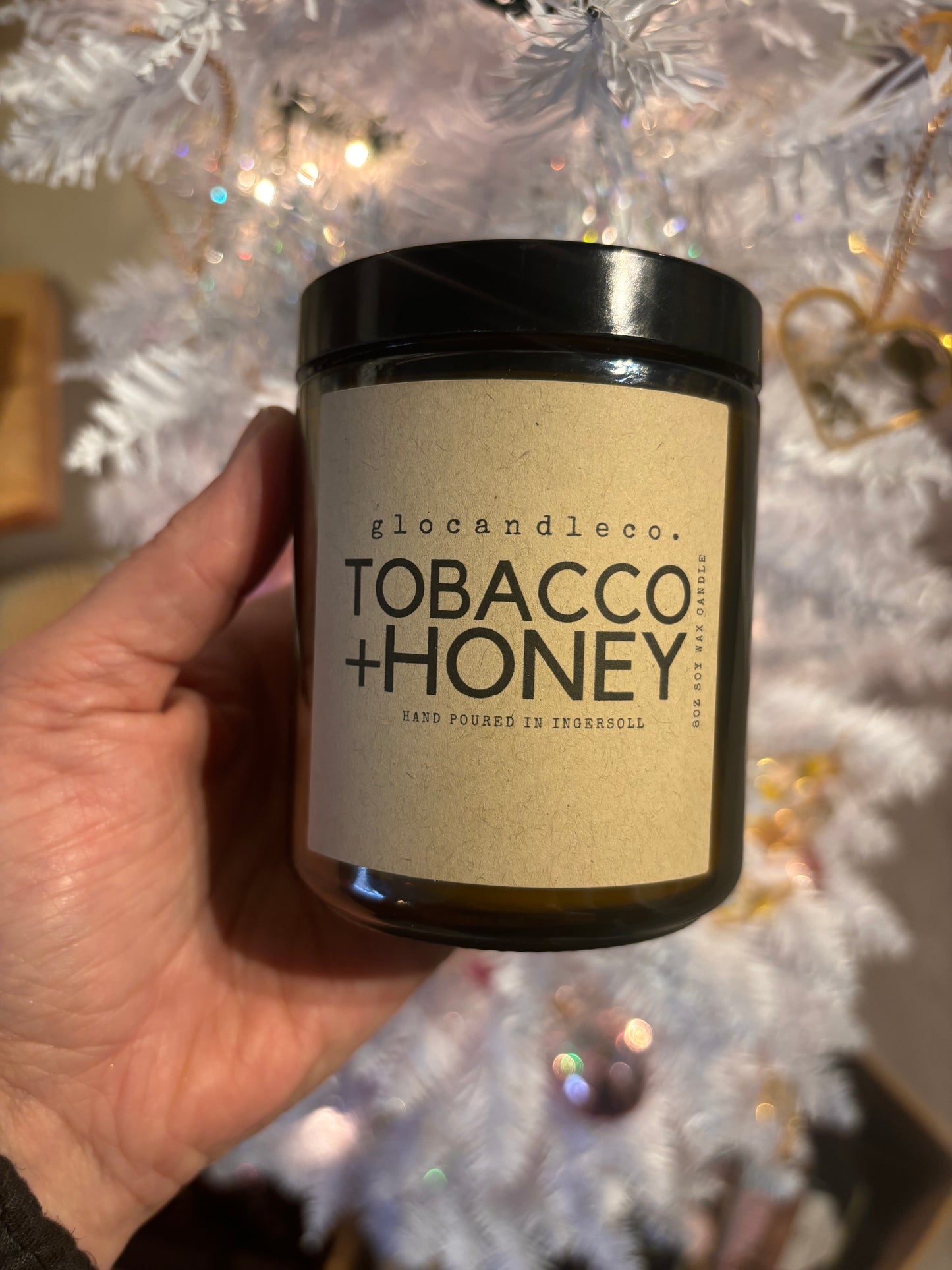 Tobacco + Honey Candle