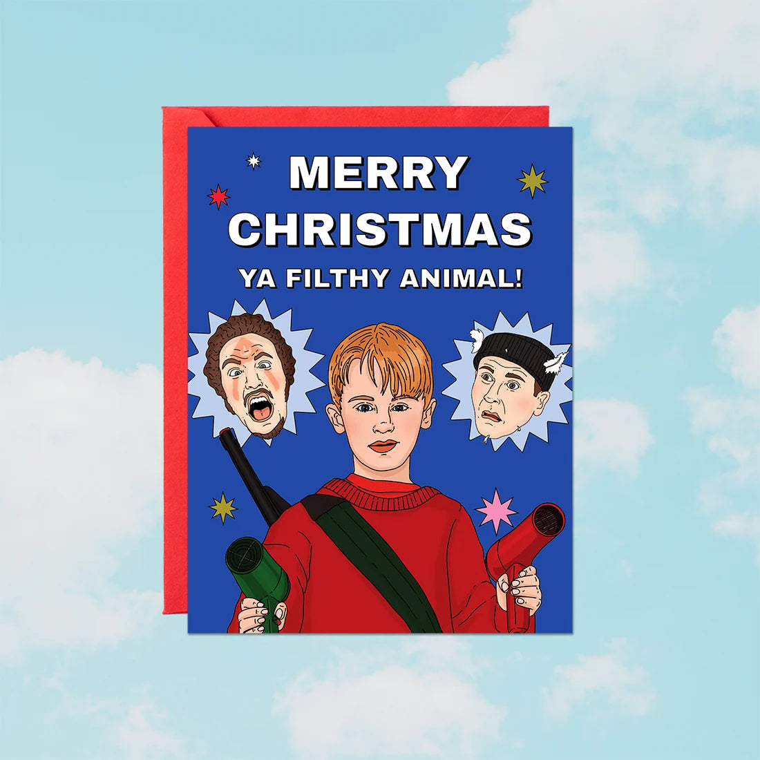 Merry Christmas Ya Filthy Animal! Card