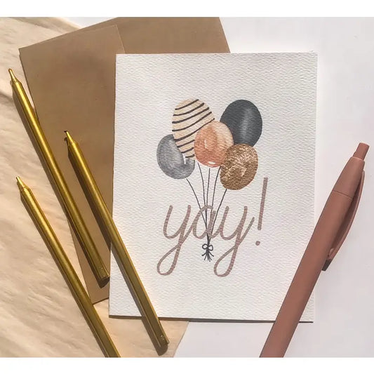 Yay! (Birthday Balloons)