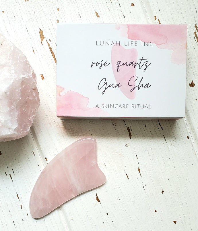 Intro Rose Heart Gua Sha