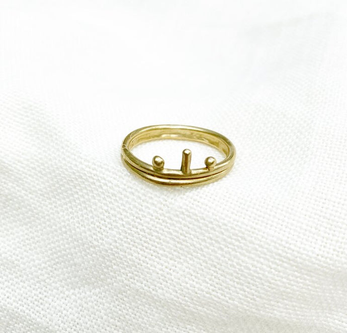 Pyra Crown Ring