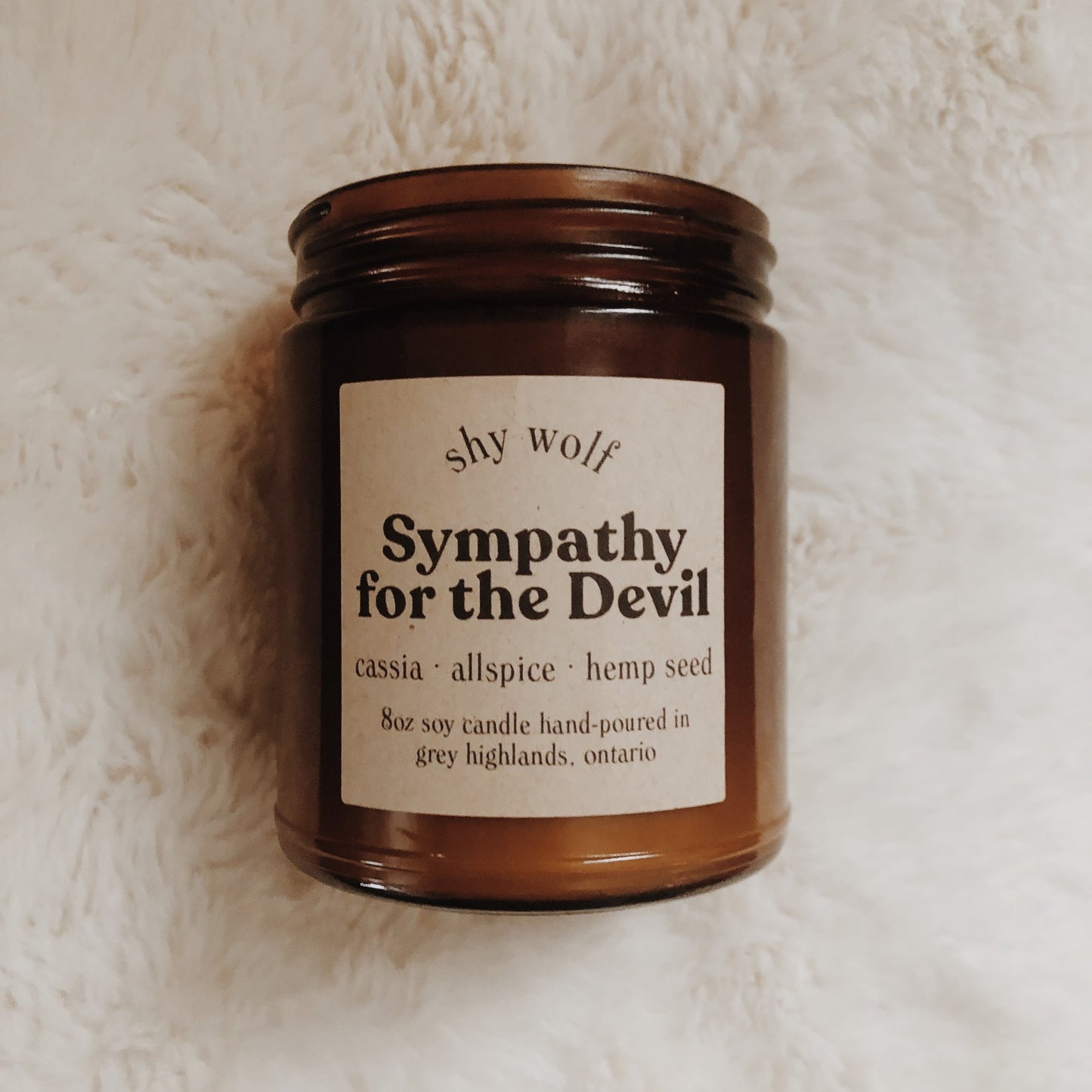 Sympathy for the Devil Candle