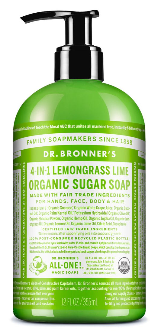 Dr. Bronner's Organic Sugar Soap 355ml