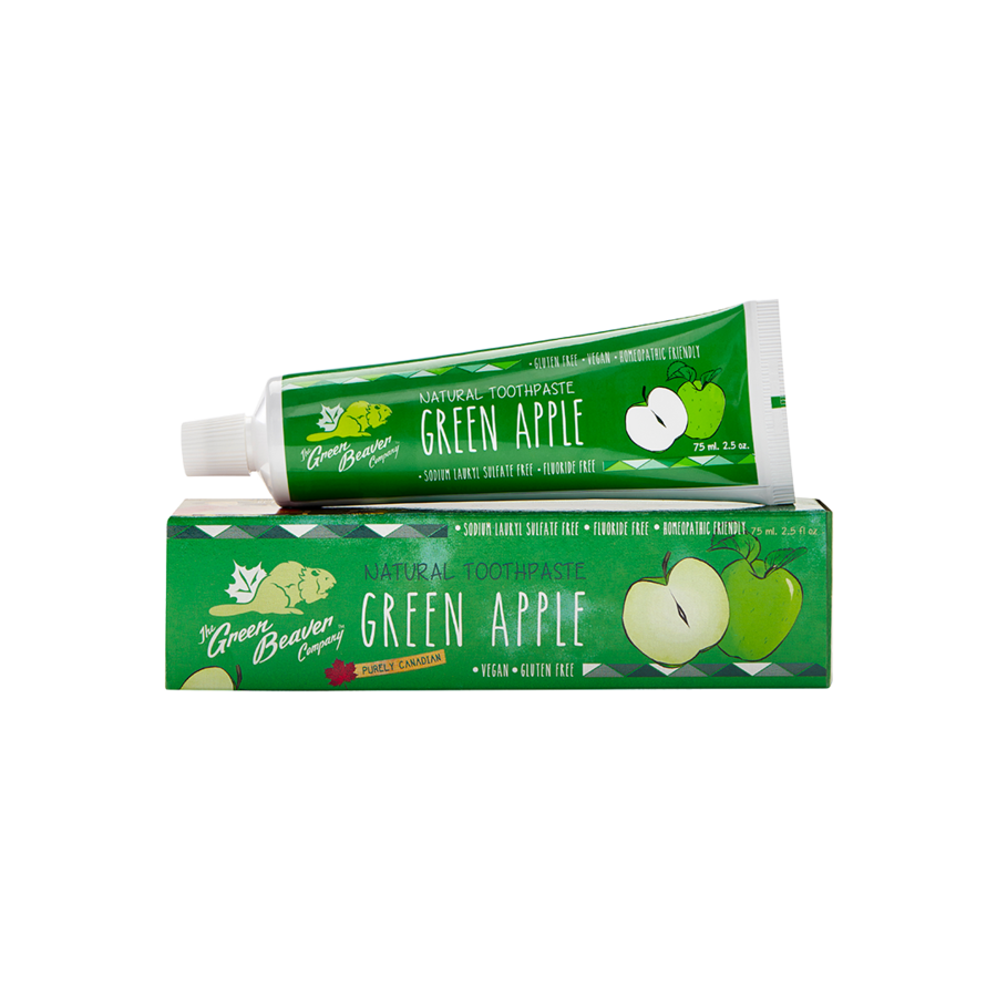 Green Beaver Green Apple Toothpaste