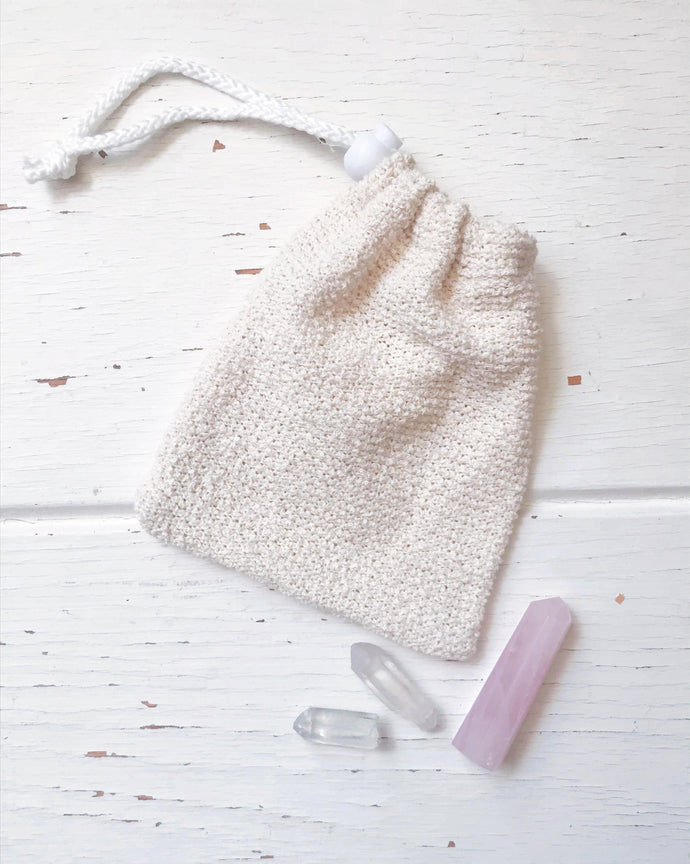 Terry Cloth Soap Pouch