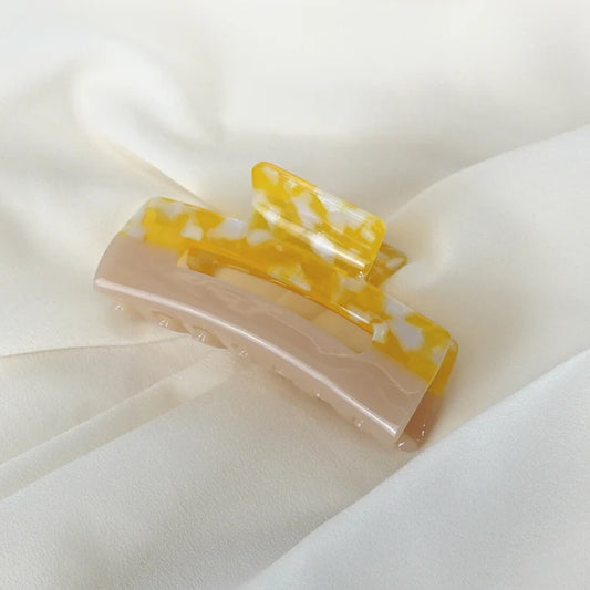 Ava Cellulose Acetate Hair Claw Clips